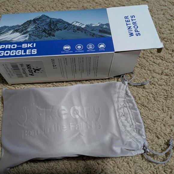 UV Protection Snowboard Pink Goggles - Picture 5 of 11